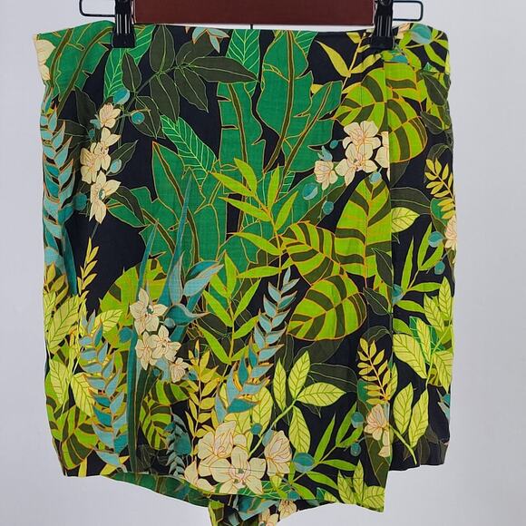 Sanctuary Stitch Fix tropical wrap skort Size XXL beachy Vacation Resort Wear - Picture 3 of 8